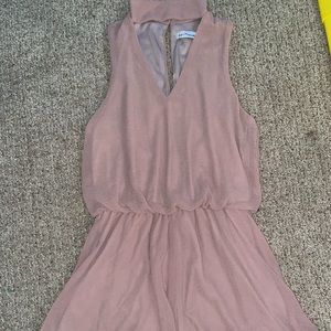 Pink dainty hooligan summer romper! Size small
